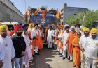 ਦਿੱਲੀ ਫਤਿਹ ਦਿਵਸ ਨੂੰ ਸਮਰਪਿਤ ਵਿਸ਼ਾਲ ਨਗਰ ਕੀਰਤਨ ਪੰਜ ਪਿਆਰਿਆਂ ਦੀ ਅਗਵਾਈ ਹੇਠ ਸ੍ਰੀ ਅਕਾਲ ਤਖਤ ਸਾਹਿਬ ’ਤੇ ਅਰਦਾਸ ਉਪਰੰਤ ਦਿੱਲੀ ਲਈ ਹੋਇਆ ਰਵਾਨਾ