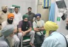 ਪੰਥ ਸੇਵਕਾਂ ਨੇ ਕਿਰਸਾਨ ਆਗੂ ਜਗਜੀਤ ਸਿੰਘ ਡੱਲੇਵਾਲ ਨਾਲ ਹਸਪਤਾਲ ਵਿਚ ਮੁਲਾਕਾਤ ਕੀਤੀ