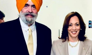 ਉੱਘੇ ਅਮਰੀਕੀ ਸਿੱਖ ਅਟਾਰਨੀ ਜਸਪ੍ਰੀਤ ਸਿੰਘ ਨੇ ਅਮਰੀਕਾ ਦੀ ਉਪ-ਰਾਸ਼ਟਰਪਤੀ ਕਮਲਾ ਹੈਰਿਸ ਨਾਲ ਭਾਈ ਅੰਮ੍ਰਿਤਪਾਲ ਸਿੰਘ ਦੀ ਰਿਹਾਈ ਅਤੇ ਸਿੱਖਾਂ ਸੰਬੰਧੀ ਹੋਰ ਮਸਲਿਆਂ ਬਾਰੇ ਕੀਤੀ ਮੁਲਾਕਾਤ