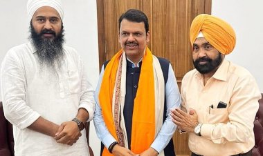 ਮਹਾਰਾਸ਼ਟਰ ਸਿੱਖ ਸਮਾਜ ਅਤੇ ਗੁਰੂ ਨਾਨਕ ਨਾਮ ਲੇਵਾ ਸੰਗਤ ਵੱਲੋਂ ਦੇਵੇਂਦਰ ਫਡਣਵੀਸ ਅਤੇ ਮਹਾਯੁਤੀ ਨੂੰ ਵਿਧਾਨ ਸਭਾ ਚੋਣਾਂ ਵਿੱਚ ਇਤਿਹਾਸਿਕ ਜਿੱਤ ਲਈ ਵਧਾਈ