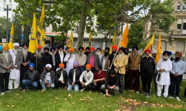 ਤੀਜੇ ਘੱਲੂਘਾਰੇ ਦੀ 41 ਵੀ ਵਰ੍ਹੇ ਗੰਢ ਤੇ ਜਰਮਨੀ ਦੀਆਂ ਪੰਥਕ ਜਥੇਬੰਦੀਆਂ ਵੱਲੋਂ ਭਾਰਤੀ ਕੌਸਲੇਟ ਅੱਗੇ ਭਾਰੀ ਰੋਸ ਪ੍ਰਦਰਸਨ  