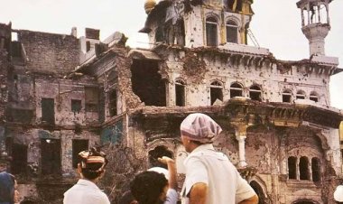 ਬਰਤਾਨਵੀ ਫੌਜ ਦੀ ਮਦਦ ਨਾਲ ਸਿੱਖ ਘਲੂਘਾਰਾ ਜੂਨ 84 ਕਰਵਾਇਆ ਕਾਂਗਰਸ ਨੇ