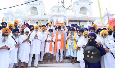ਗੁਰਦੁਆਰਾ ਧੋਬੜੀ ਸਾਹਿਬ ਤੋਂ ਖ਼ਾਲਸਾਈ ਜਾਹੋ ਜਲਾਲ ਨਾਲ ਆਰੰਭ ਹੋਇਆ ਸ਼ਹੀਦੀ ਨਗਰ ਕੀਰਤਨ