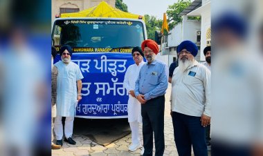 ਦਿੱਲੀ ਗੁਰਦੁਆਰਾ ਕਮੇਟੀ ਨੇ ਪੰਜਾਬ ’ਚ ਹੜ੍ਹ ਪੀੜ੍ਹਤਾਂ ਵਾਸਤੇ ਭੇਜੀ ਰਾਹਤ ਸਮੱਗਰੀ: ਕਾਲਕਾ, ਕਾਹਲੋਂ