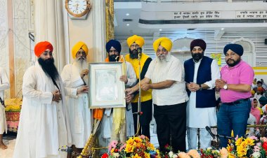 ਸ਼੍ਰੀ ਅਕਾਲ ਤਖ਼ਤ ਦੇ ਜਥੇਦਾਰ ਗਿਆਨੀ ਕੁਲਦੀਪ ਸਿੰਘ ਗੜਗਜ ਦਾ ਤਖ਼ਤ ਪਟਨਾ ਸਾਹਿਬ ਵਿੱਚ ਸਨਮਾਨ