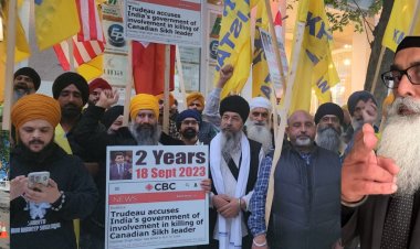 ਵੈਨਕੂਵਰ ਭਾਰਤੀ ਐਂਬੈਸੀ ਦੇ ਮੂਹਰੇ ਟੀਮ ਨਿੱਝਰ ਵੱਲੋਂ ਕੀਤਾ ਗਿਆ 12 ਘੰਟੇ ਭਾਰਤੀ ਐਂਬੈਸੀ ਦਾ ਘਿਰਾਓ ਅਤੇ ਭਾਰੀ ਰੋਸ ਮੁਜਾਰਾ