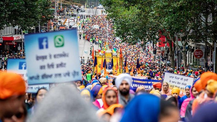 ਕੈਨੇਡਾ ਤੇ ਆਸਟਰੇਲੀਆ ਵਿੱਚ ਖਾਲਸਾ ਸਾਜਨਾ ਦਿਹਾੜੇ ਮੌਕੇ ਸਜੇ ਨਗਰ ਕੀਰਤਨ