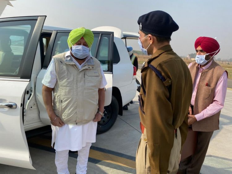 ਦਿੱਲੀ ਪੁਲਸ ਨੇ ਕੈਪਟਨ ਨੂੰ ਰਾਜਘਾਟ 'ਤੇ ਧਰਨਾ ਵੀ ਨਹੀਂ ਲਾਉਣ ਦਿੱਤਾ