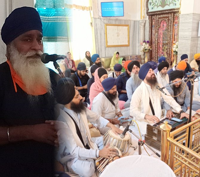 ਅਖੰਡ ਕੀਰਤਨੀ ਜੱਥੇ ਵਲੋਂ ਗੁਰਦੁਆਰਾ ਰਕਾਬ ਗੰਜ ਸਾਹਿਬ ਵਿਖੇ ਸਾਕਾ ਨੀਲਾ ਤਾਰਾ ਦੀ ਯਾਦ ਵਿਚ ਹੋਏ ਅਰਦਾਸ ਸਮਾਗਮ