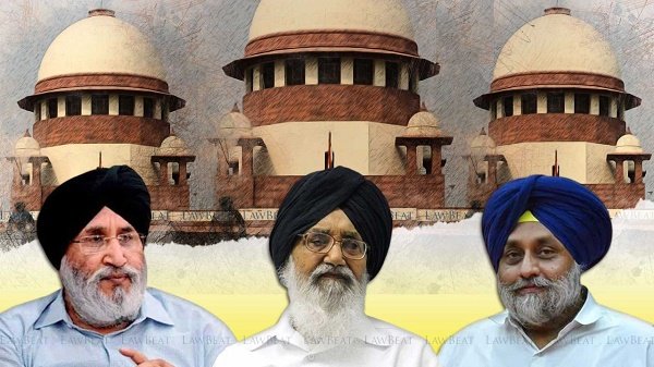ਬਾਦਲ, ਸੁਖਬੀਰ ਤੇ ਚੀਮਾ ਖ਼ਿਲਾਫ਼ ਚੱਲ ਰਹੇ  ਕੇਸ 'ਤੇ ਸੁਪਰੀਮ ਕੋਰਟ ਵਲੋਂ ਰੋਕ