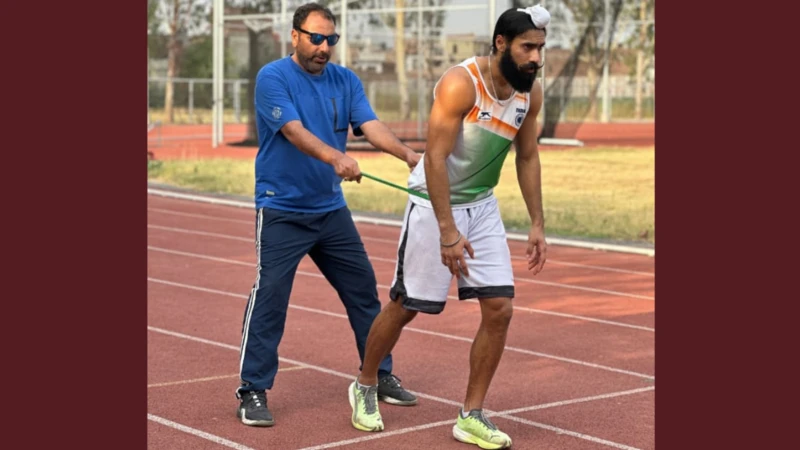ਉਡਨ ਸਿੰਘ ਗੁਰਿੰਦਰਵੀਰ  ਨੇ 100 ਮੀਟਰ ਦੌੜ ਵਿਚ ਬਣਾਇਆ ਨਵਾਂ ਕੌਮੀ ਰਿਕਾਰਡ