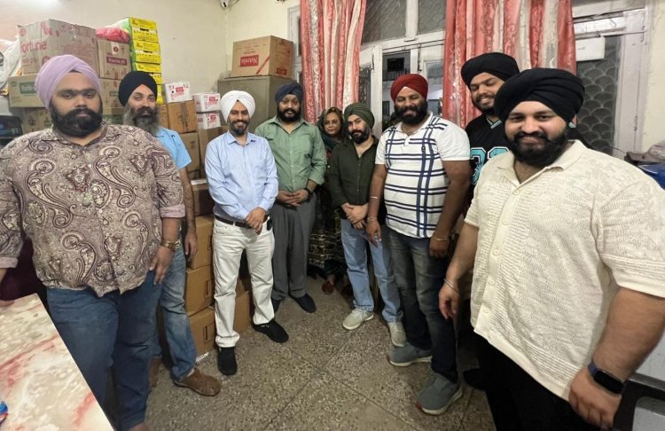 ਸਿੱਖ ਐਡਵੋਕੇਟਸ ਕਲਬ ਦਿੱਲੀ ਹਾਈ ਕੋਰਟ ਦੇ ਵਕੀਲ ਪੰਜਾਬ ਦੇ ਹੜ ਪੀੜੀਤਾਂ ਦੀ ਮਦਦ ਲਈ ਅੱਗੇ ਆਏ 